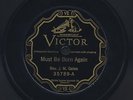 Black Gospel 78 12 inch Victor 35789 Rev. J. M. Gates
