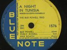 Jazz 78 BUD POWELL TRIO A Night in Tunisia/Over The Rainbow on Blue Note