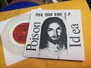 POISON IDEA pick your king EP RARE LTD ED RSD 2012 CLEAR WAX MINT gang green kbd