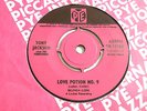 TONY JACKSON & THE VIBRATIONS LOVE POTION NO. 9 45 UK PYE 1964 THE SEARCHERS MOD