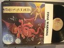 MESSIAH FINAL WARNING VG++ RARE 1984 PVT LBL POWER METAL XIAN LYRIC INNER