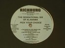 Black Gospel Soul Vinyl LP -  The Sensational Six Of Alabama - Pick Your Choice