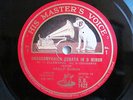 3x 78rpm ADOLF BUSCH Violin Solo BACH SONATA No.4 Unaccompanied