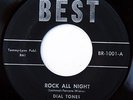 HEAR Dial Tones 45 Rock All Night/Ring Ding BEST 1001 rockabilly rocker teen EX