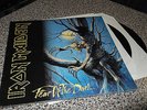 IRON MAIDEN Fear Of The Dark 2LP ORG Signed by Steve Harris