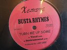 Busta Rhymes - Turn me up some - vinyl 12