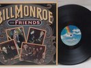 BILL MONROE AND FRIENDS [Vinyl LP] MCA 5435 Signed Johnny Cash Waylon Jennings