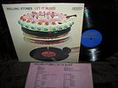 the ROLLING STONES let it bleed LP record SHRINK w POSTER