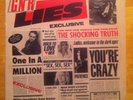 Guns N' Roses GN'R Lies Geffen GHS 24198 1988, VG vinyl 33 RPM FREE Shipping