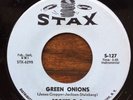 BOOKER T & THE MGS  Green Onions / Behave Yourself Stax 45 mod r&b northern soul