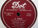 Rare Rockabilly 78-Sanford Clark?– A Cheat / Usta Be My Baby  1956 DOT 15516 E+