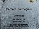 Vinyle 33T Bernard Parmegiani  