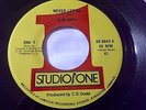 ROCK STEADY - SLIM SMITH -NEVER LET GO /  on STUDIO ONE LABEL 7