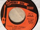 BLUE RHYTHM COMBO - take the funky feeling - MERRY DISC 45 KILLER FUNK VG++//