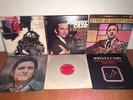 Johnny Cash records 6 in total, singer songwriter albums, rares,hard to find LP