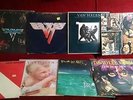 Van Halen and David Lee Roth Vinyl Record Lot