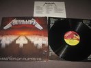 Metallica - Master of Puppets LP 1986 Near Mint UK Early Press