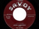 PIONEER DOO-WOP-RAVENS-SAVOY 1540-WHITE CHRISTMAS/SILENT NIGHT