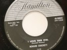 HOWARD CROCKETT I love this girl 45 on HAMILTON -- rare rockabilly -- HEAR