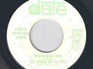 GARAGE FUZZ PSYCH 45rpm DICK WAGNER and the FROSTS Sunshine / Little Girl DATE