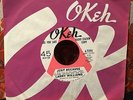 LARRY WILLIAMS Just Because / Boss Lovin OKEH 1967 RARE PROMO NORTHERN SOUL