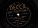 78 rpm EKARI ESELIMIT RARE VINTAGE PRE-WAR GREEK EPIROTIC/ALBANIAN TRADITIONAL