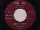 BOOZOO CHAVIS: Boozoo Stomp / Paper In My Shoe 45 rare Blues & R&B