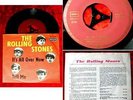 Single Rolling Stones: All Over Now (Decca DL 25 144) D rotes Fünf-Kopf-Cover