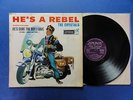 THE CRYSTALS  HE'S A REBEL london 63 -1K 1st pr UK LP