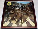 The Beatles Abbey Road LP Picture Disc 33RPM MINT & FRAMED FOR DISPLAY