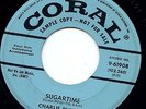 Charlie Phillips RARE Rockabilly PROMO 45 CORAL Sugartime One Faded Rose LISTEN