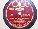 LOUIS ARMSTRONG Lawd U Made The Night Too Long/Keepin Out Of Mischief OKEH 41560