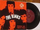 KINKS - Wonderboy - RARE1968 unique MISPRINTED Norway 45 & PS.  Mod