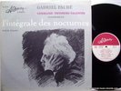 THYSSENS-VALENTIN & FAURE piano NOCTURNES compl A CHARLIN 2lp gatefold
