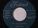 HANK MARR: The Watusi-roll / Sweet Nancy 45 Soul