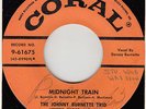 50s Rock N Roll Rockabilly JOHNNY BURNETTE TRIO midnight train U.S. 7