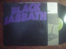 Black Sabbath green label with poster LP Master of Reality