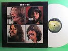 BEATLES Let it Be Apple PCS 7096 LP Record UK White Colored Vinyl EXC