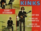 THE KINKS 45 EP SUNNY AFTERNOON+PS FRANCE RARE EXCELLENT