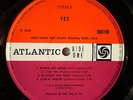 YES - YES (DEBUT ALBUM) - RARE UK 1st PLUM / RED ATLANTIC + LYRICS INSERT EX