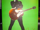 ELVIS COSTELLO NEON GREEN CHALKIE DAVIES  MY AIM IS TRUE POSTER ARMED FORCES
