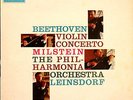 COLUMBIA SAX 2508 NATHAN MILSTEIN LEINSDORF BEETHOVEN VIOLIN CONCERTO UK LP