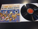 The Dave Brubeck Quartet 'Time Out' LP Vinyl CS 8192 6 Eye
