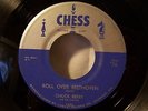 Chuck Berry Roll Over Beethoven / Drifting Heart 1956 Chess RnB Blues Rock 45