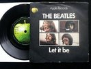 THE BEATLES Let It Be 45 / PS UK  1st Pressing '70 Rare Apple R 5833 1u/1u EX