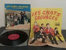 Les chats sauvages rare 25 cm et affichette d'origine  biem rock twist
