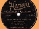 78 rpm Prewar Country – Da Costa Woltz / That Bad Man Stacklee – Herwin 75561