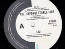 U2 ( OZ 45 '84) UNFORGETTABLE FIRE b/w MLK - ISLAND/ FESTIVAL RARE AUSTRALIAN