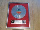 AC/DC Let There Be Rock platin Schallplatte goldene gold record