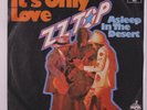 ZZ TOP: It's Only Love / Asleep In The Desert 45 (Germany, textured cover PS, c